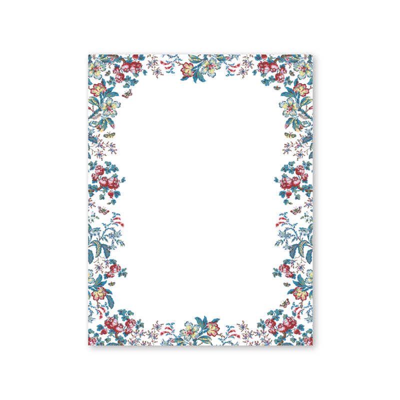 Butterfly Chintz Notepad