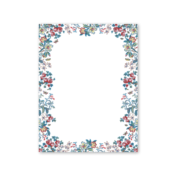 Butterfly Chintz Notepad