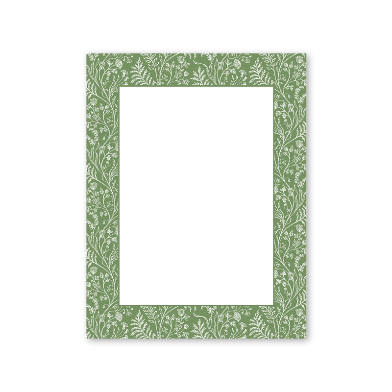 Fern Green Notepad