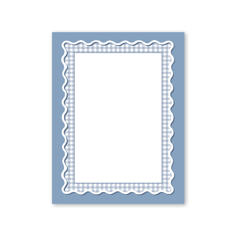 Maison de Frédéric Hortensia Scallop Notepad