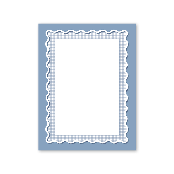 Maison de Frédéric Hortensia Scallop Notepad