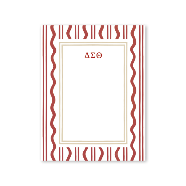 Delta Sigma Theta Toast of the West Coast Greek Notepad