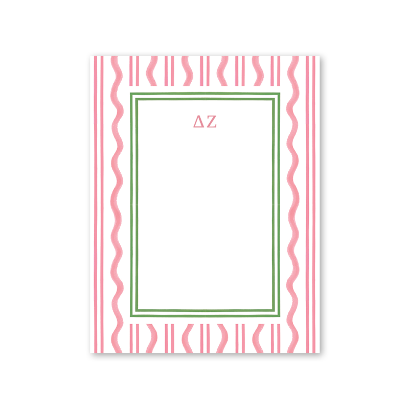 Delta Zeta Toast of the West Coast Greek Notepad