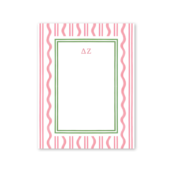 Delta Zeta Toast of the West Coast Greek Notepad