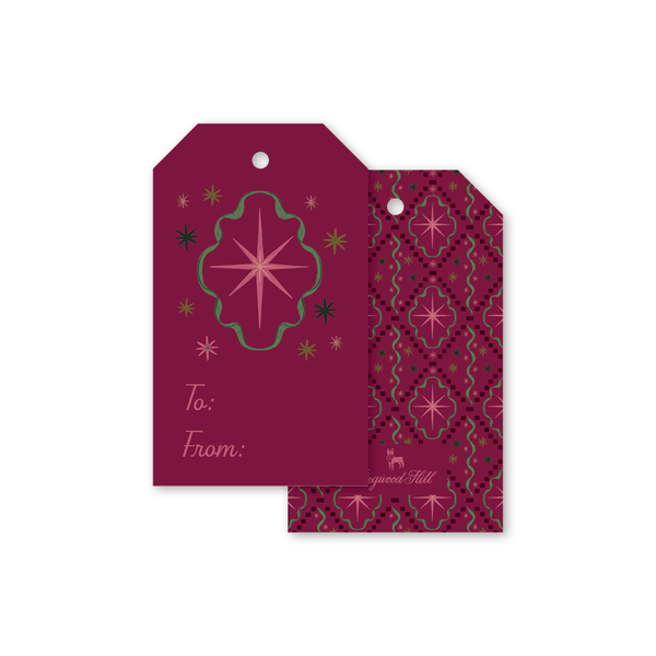 Retro Sparkle Gift Tags