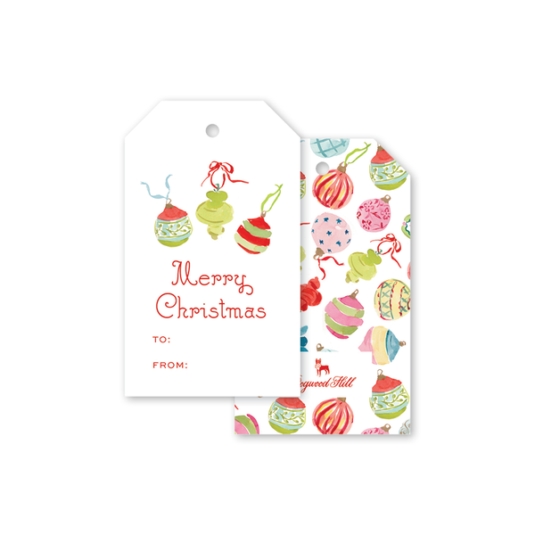 Tree Trimmings Baubles Gift Tags