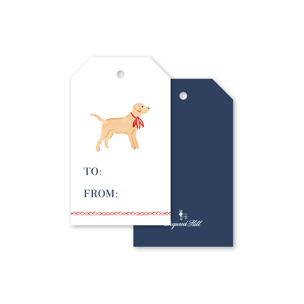 Piedmont Place Retriever Gift Tags