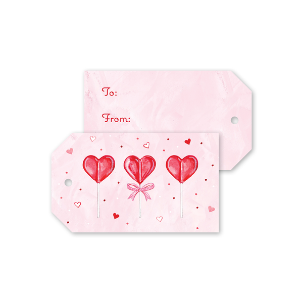 Sugar Sugar Lollipops Gift Tags