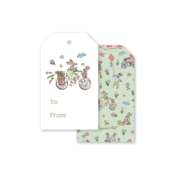 Spring Bunnies Gift Tags