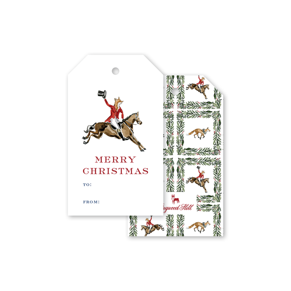 Fox Chase Gift Tags