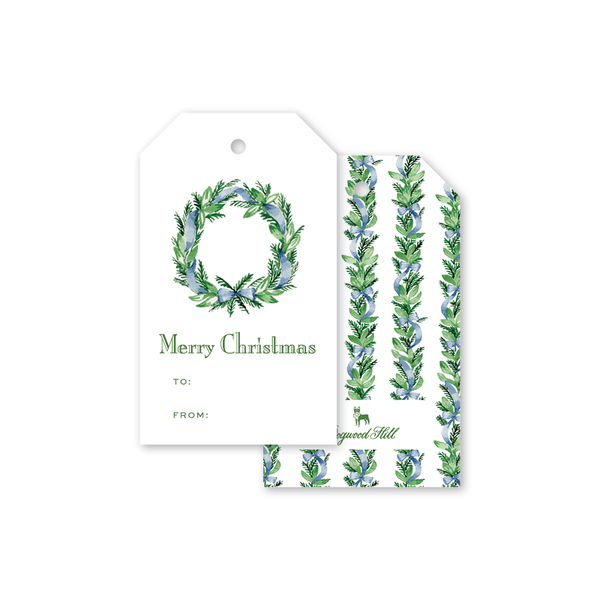 Blue Pines Gift Tags