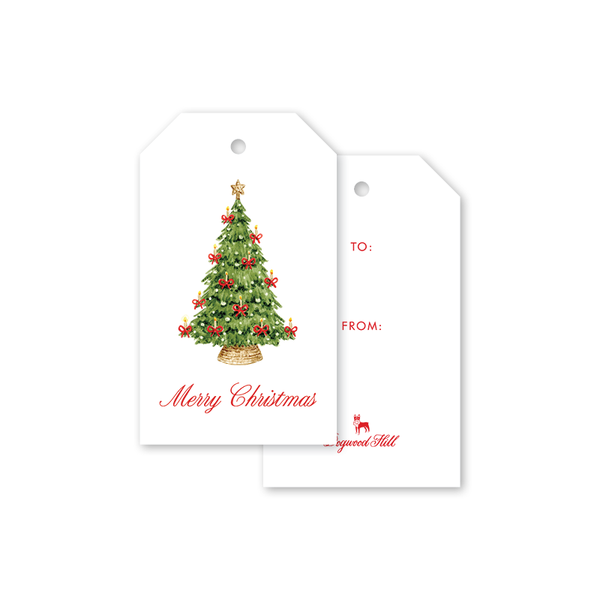 Isla Bahia Mistletoe Tree Gift Tags