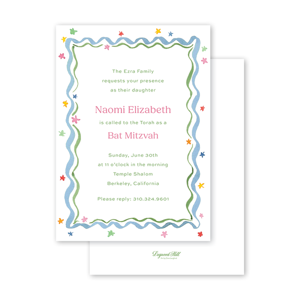 Sparkle Fete Blue Bat Mitzvah