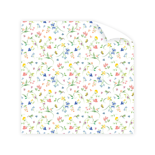 Hummingbird Wrapping Paper Sheet