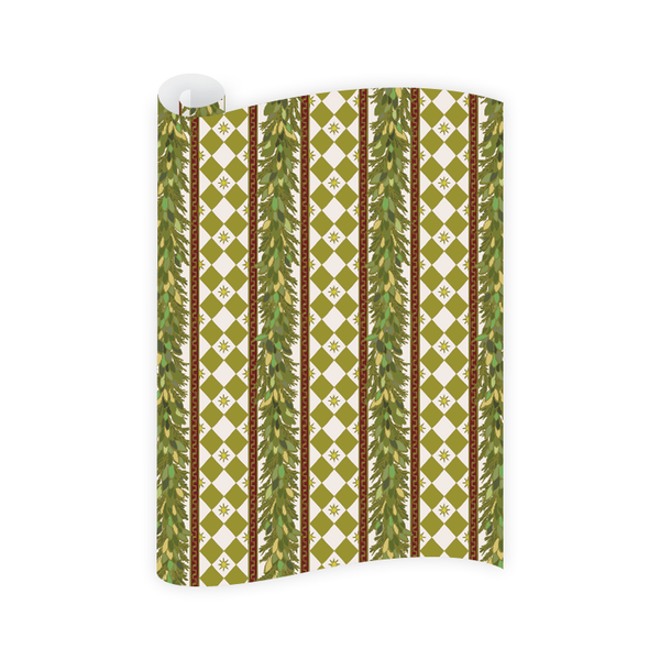 Charleston Etoile Wrapping Paper Roll