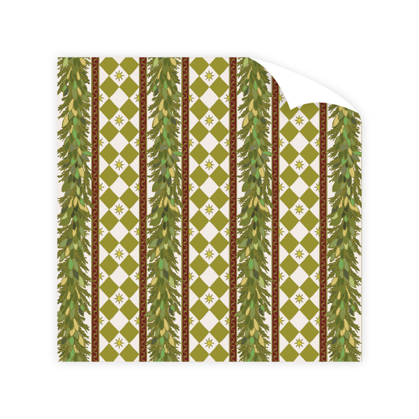 Charleston Etoile Wrapping Paper Sheet