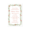 Holly Sprigs Berries Imprintable Invitation