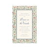 Maison de Frédéric Bleue Floral Imprintable Invitation