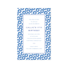 Cerulean Spring Border Blue Imprintable Invitation