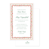 Vine and Branches Imprintable Invitation