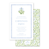 Isla Bahia Mistletoe Blue Imprintable Invitation