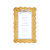 Isla Bahia Scallop Blue Imprintable Invitation