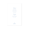 Isla Bahia Scallop Blue Imprintable Invitation