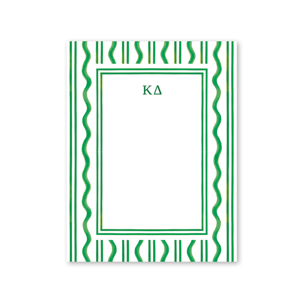 Kappa Delta Toast of the West Coast Greek Notepad