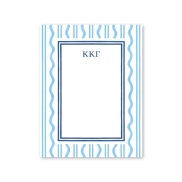 Kappa Kappa Gamma Toast of the West Coast Greek Notepad