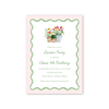 Flower Cart Green Birthday