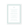 Maison de Frédéric Gingham Green Baptism
