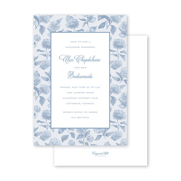 Maison de Frédéric Hortensia Bridal Luncheon