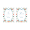 Cottagecore Floral Milestone Cards