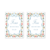 Cottagecore Floral Milestone Cards
