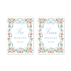 Cottagecore Floral Milestone Cards