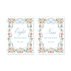 Cottagecore Floral Milestone Cards
