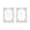 Cottagecore Floral Milestone Cards
