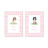 Cavalier Garden Pink Milestone Cards