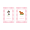 Cavalier Garden Pink Milestone Cards