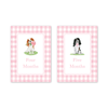 Cavalier Garden Pink Milestone Cards