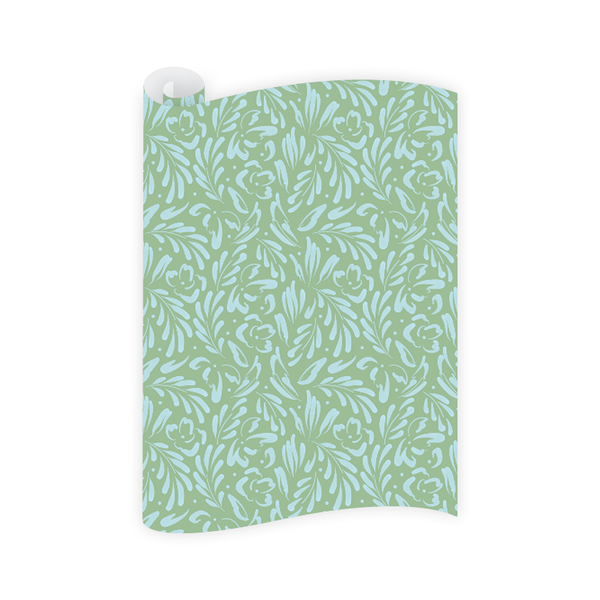 Style Edit Luxe Green Wrapping Paper Roll