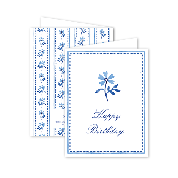 Cerulean Spring Blossom Birthday