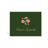 Oiseaux en Fleurs Green Sympathy