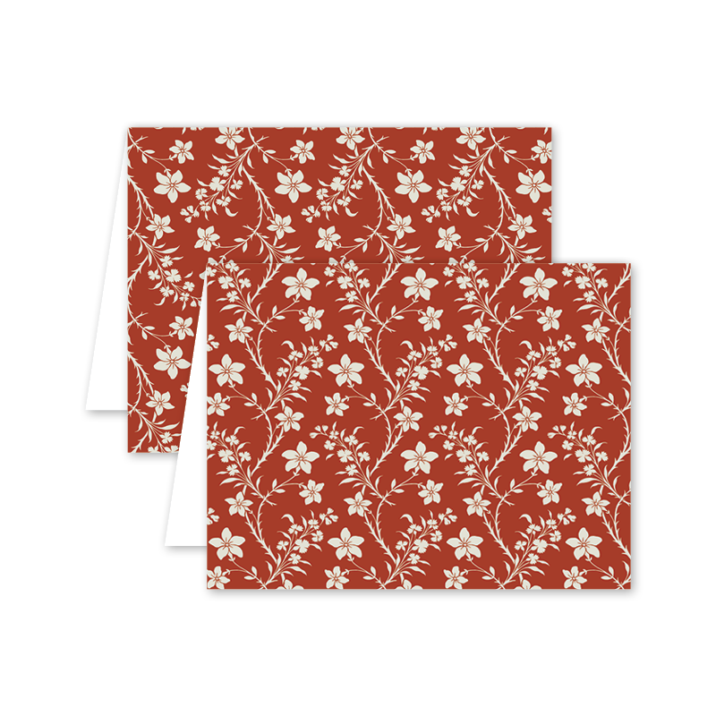 Vining Toile Red