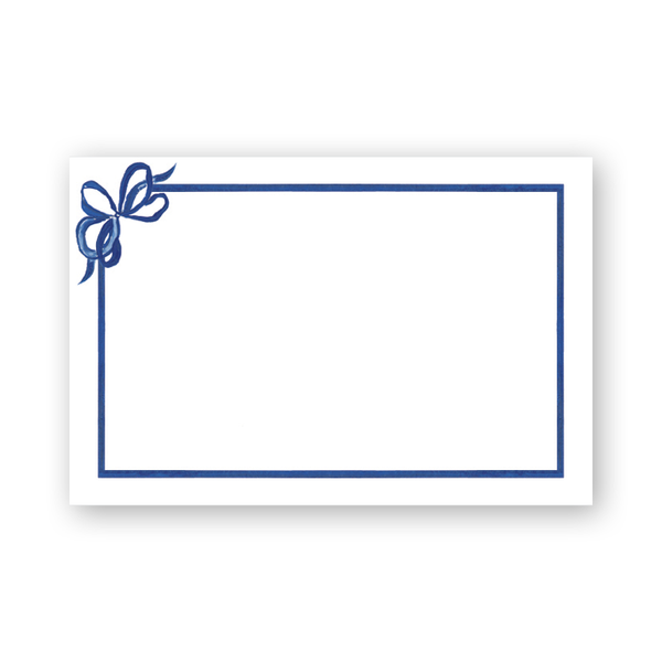 Holiday Bows Blue Placemats