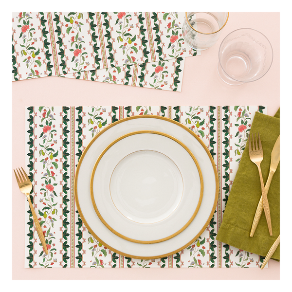 Famille Rose Medallion Placemats