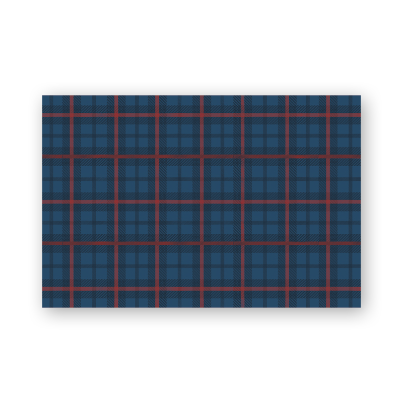 Aberdeen Tartan Blue Placemats