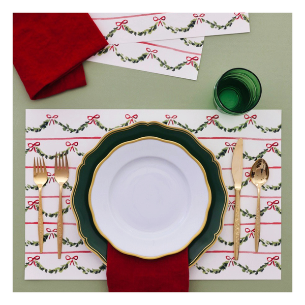 Christmas in the City Garland Placemats