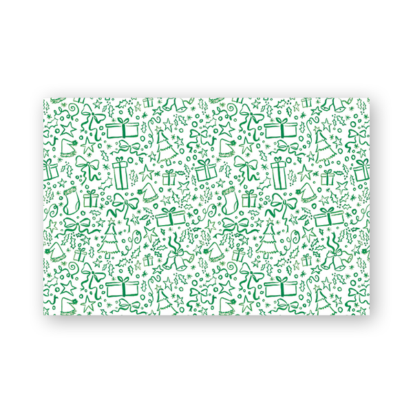 Christmas in Green Placemats