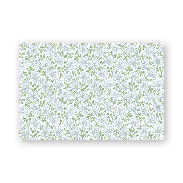 Ghost Blossom Blue Placemats
